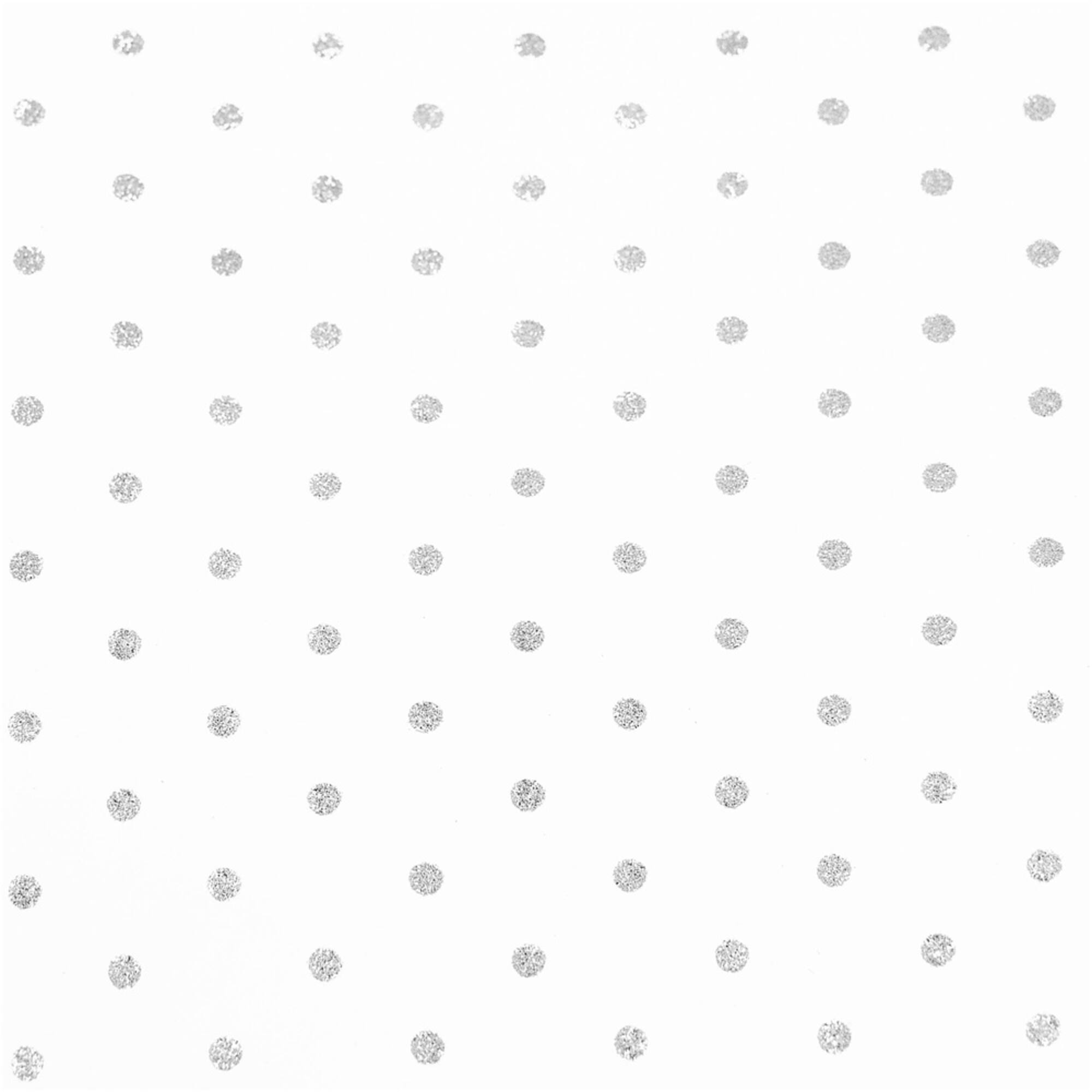 JAM Paper Premium Holiday Everything Silver Gift Wrap, 4ct.